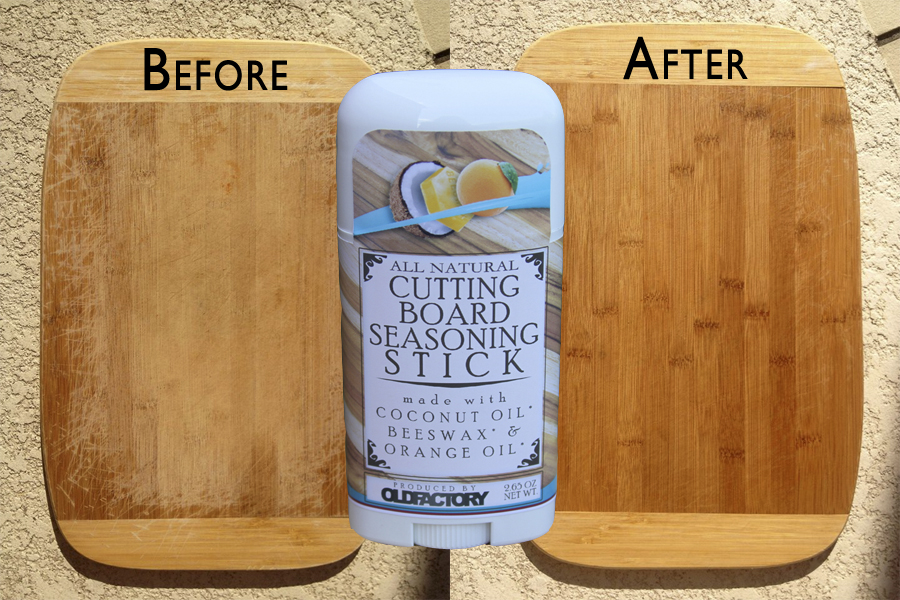 All Natural Cutting Board Seasoning Wax – 2.65 oz Stick