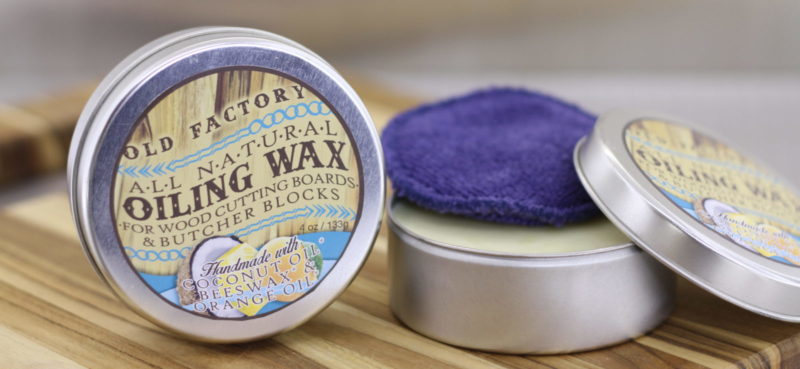 Natural Cutting Board Seasoning Wax Oil by Old Factory