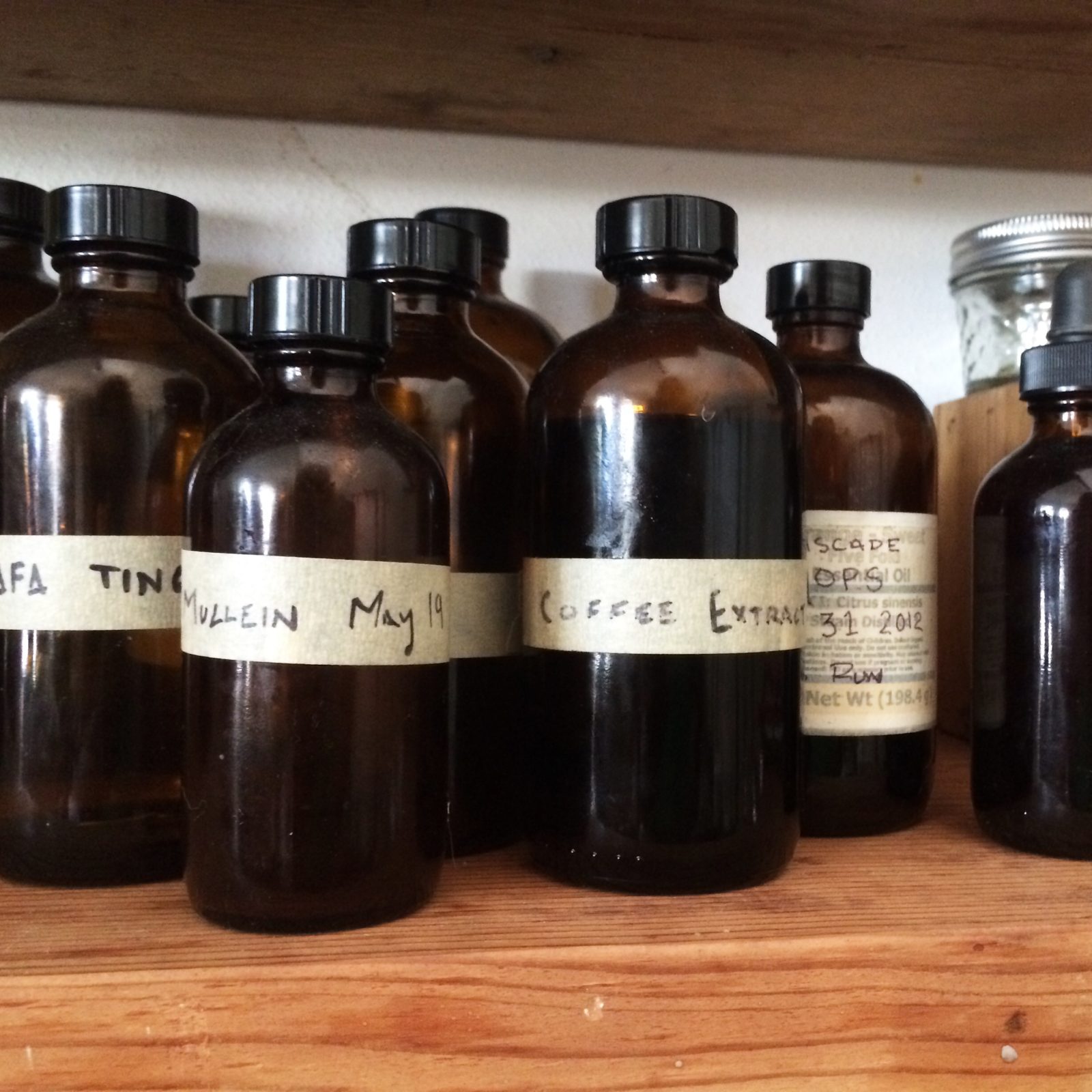 Tincture Bottles for scent