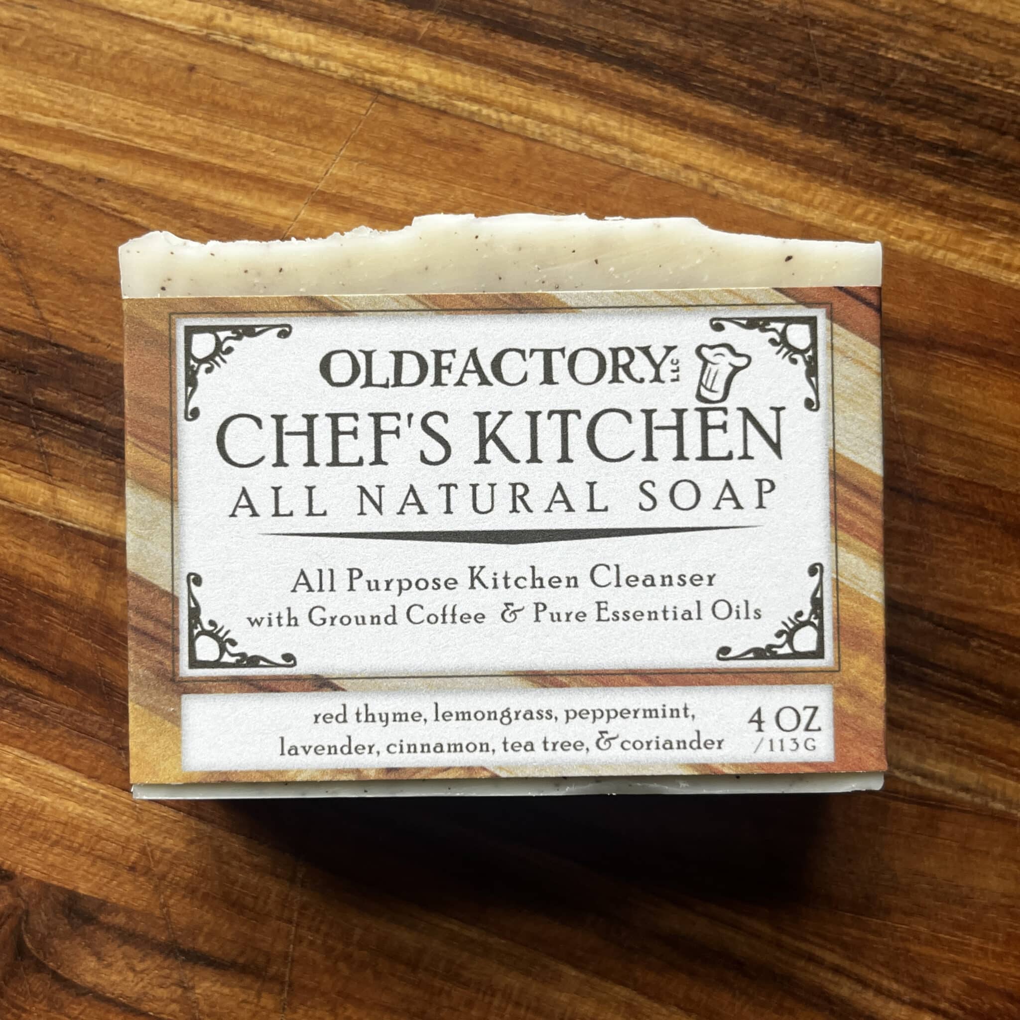 Chef Soap Handmade by Old Factory Soap in Hot Springs North Carolina