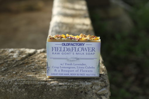 organic lavender soap by old factory