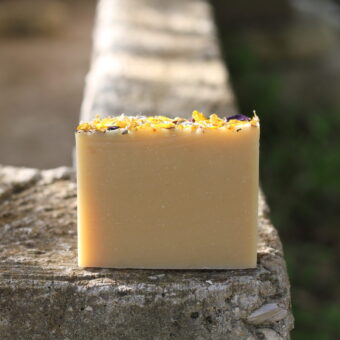 handmade lavender lemongrass essential oil soap