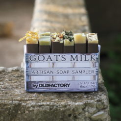 raw organic goats milk soap sampler