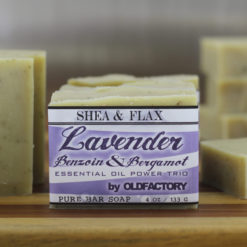 Lavender benzoin Bergamot essential oil artisan soap by old factory