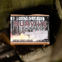 Survive Survival Soap by Old Factory for Camping and Outdoor