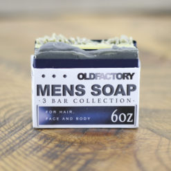 Mens Natural Soap Sampler by Old Factory and Parousia Perfumes