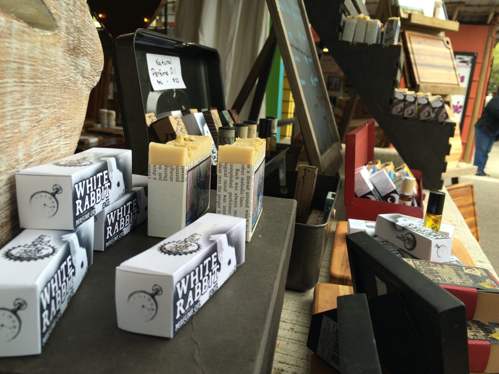 White Rabbit Natural Soap Wimberley Market Days Texas by Old Factory Soap