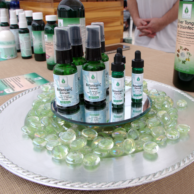 Silver Botanicals at Barton Creek Farmers Market in Austin Texas