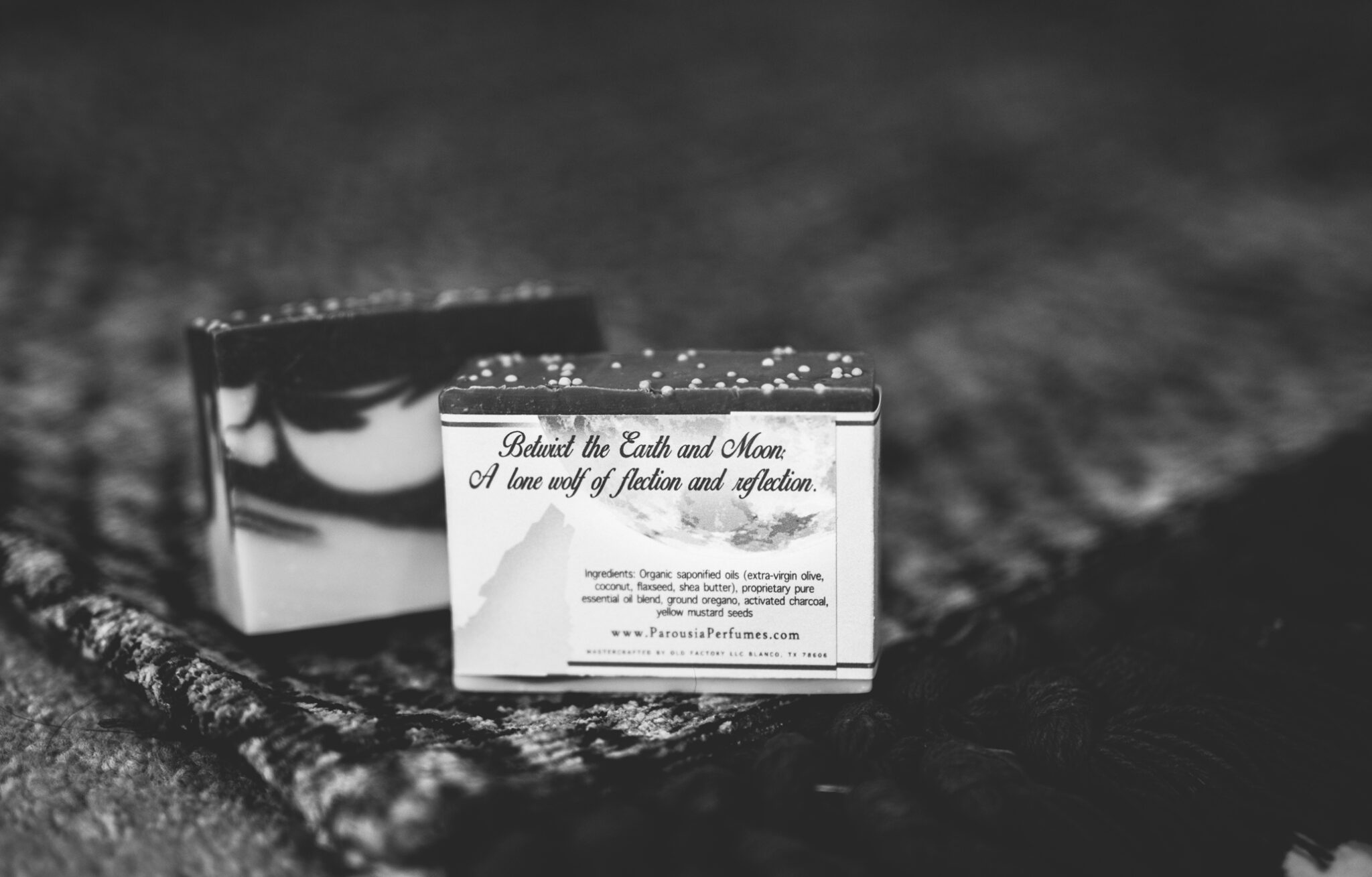 Paper Wolf Handmade Essential Oil Soap for Men by Parousia Perfumes