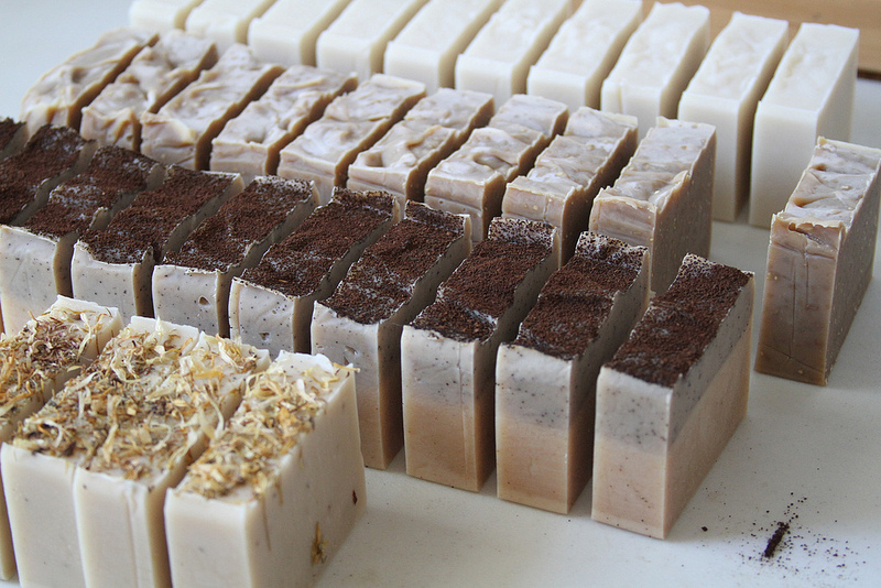 Shea Butter and Flaxseed Oil Soap