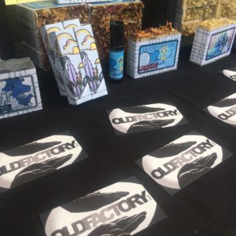 Old Factory Soap Display at Founders Day Dripping Springs Texas