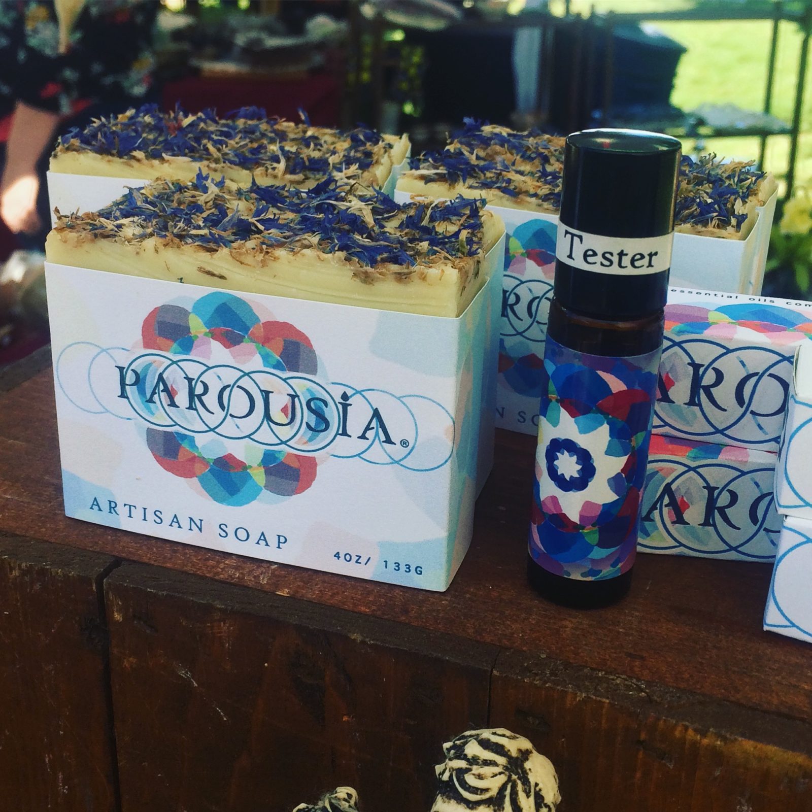 Parousia Perfume at Founders Day Festival in Dripping Springs Texas