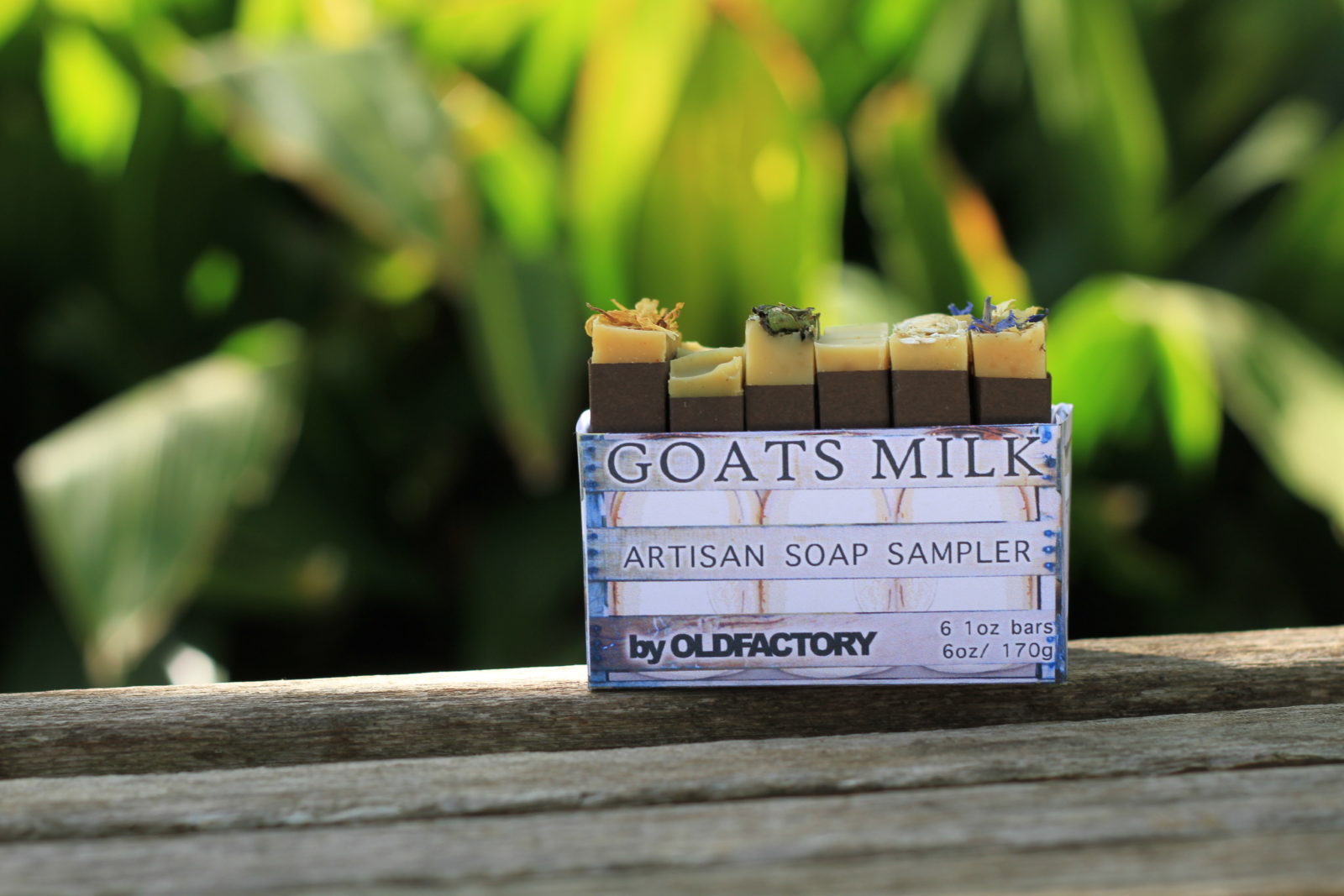 Goats Milk Soap Sampler by Old Factory Soap Company