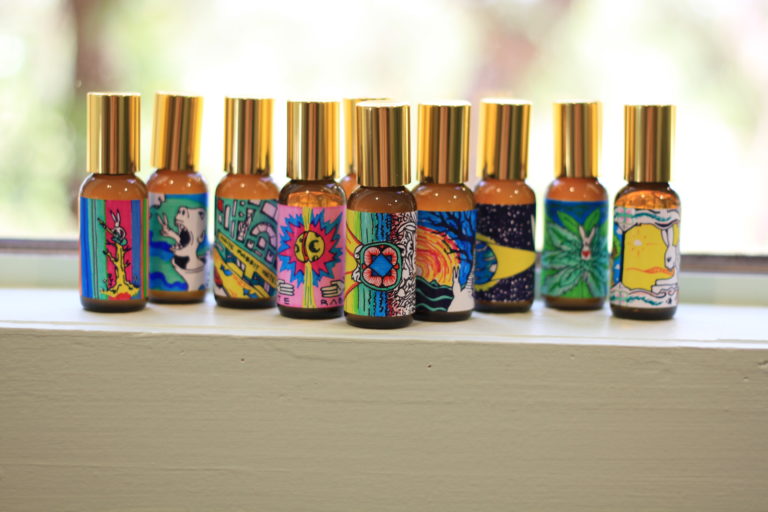 White Rabbit Natural Perfume Oil Custom Label Parousia Perfumes