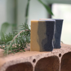 Best Shampoo Bar made with essential oils, fullers clay activated charcoal by Old Factory Soap Company