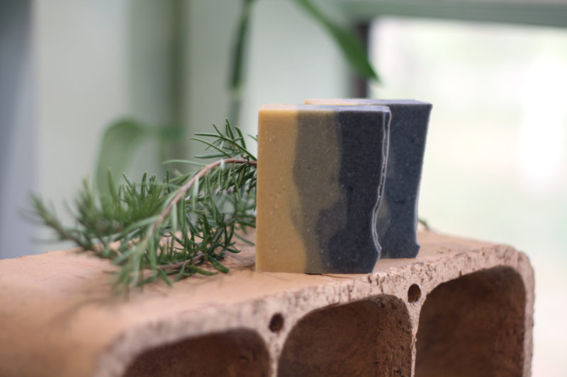 Best Shampoo Bar made with essential oils, fullers clay activated charcoal by Old Factory Soap Company