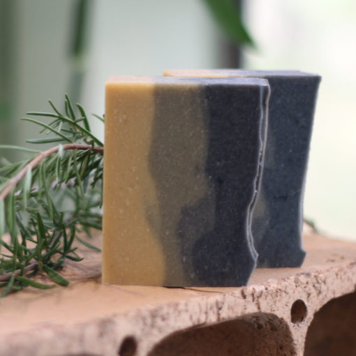 Shampoo Bar Rosemary Patchouli with Fullers Clay by Old Factory Soap