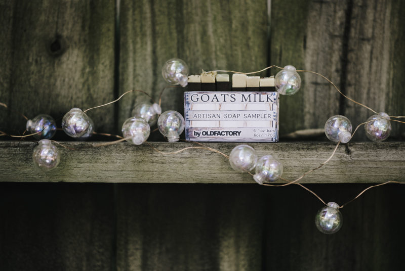 Old Factory Soap Company Goats Milk Soap Sampler Holiday Gift 2018