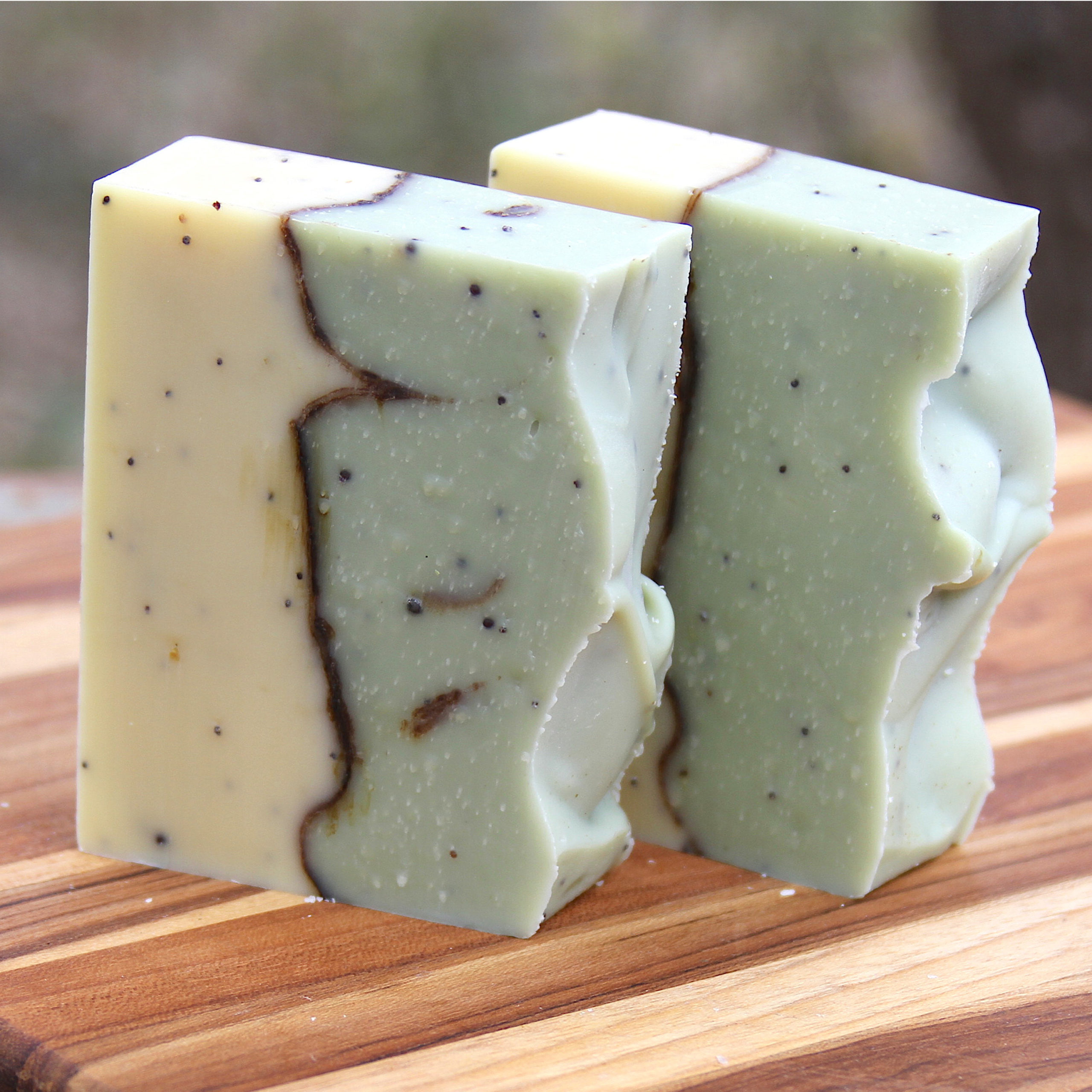 Old Factory Limited Edition Organic Soap Spring Scent Plantable Label