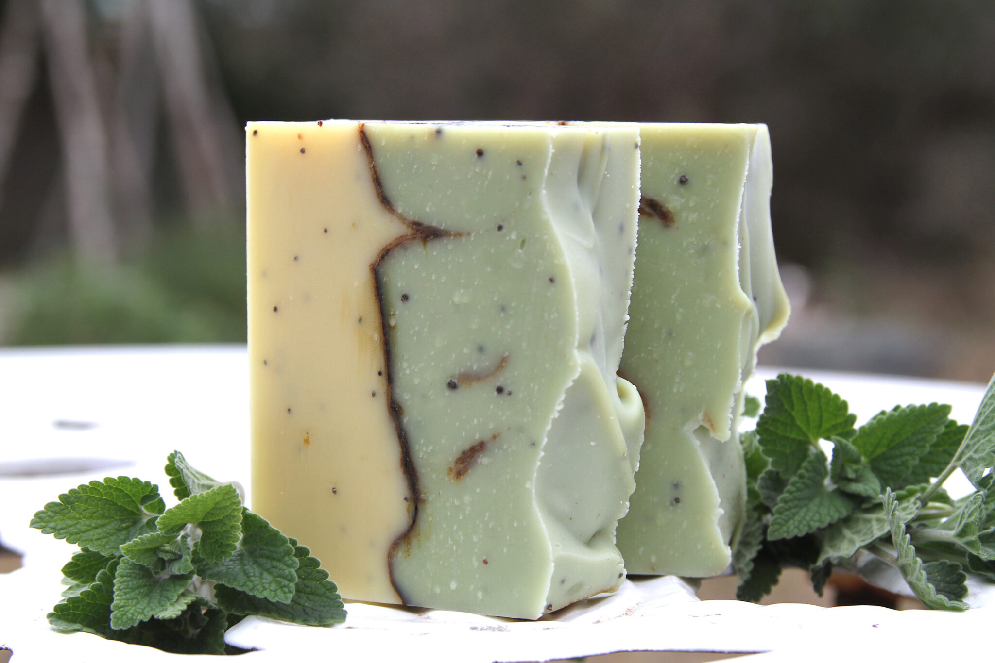 Old Factory Limited Edition Organic Soap Spring Scent Plantable Label