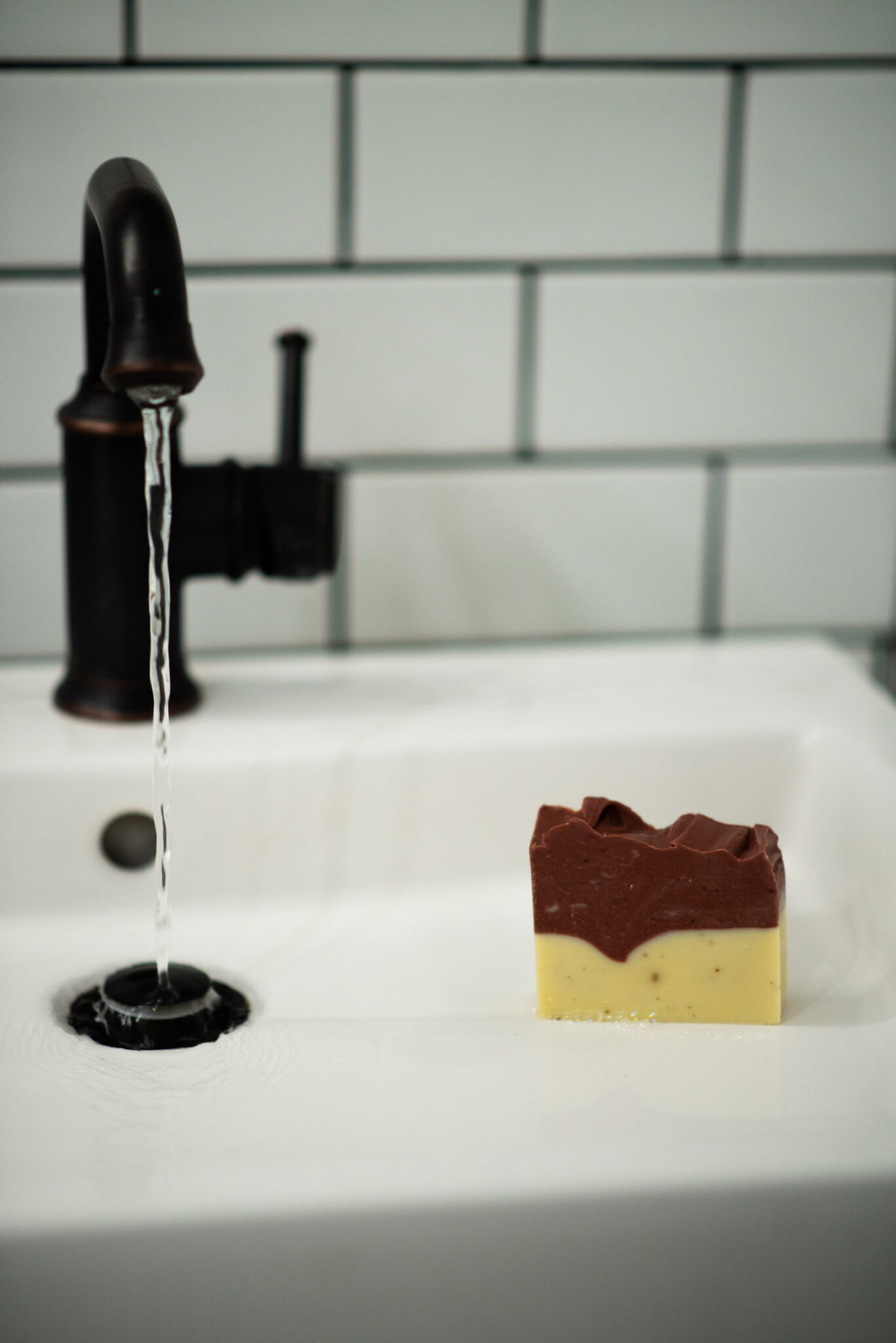 Hermetica Handmade Soap by Parousia Perfumes Sink