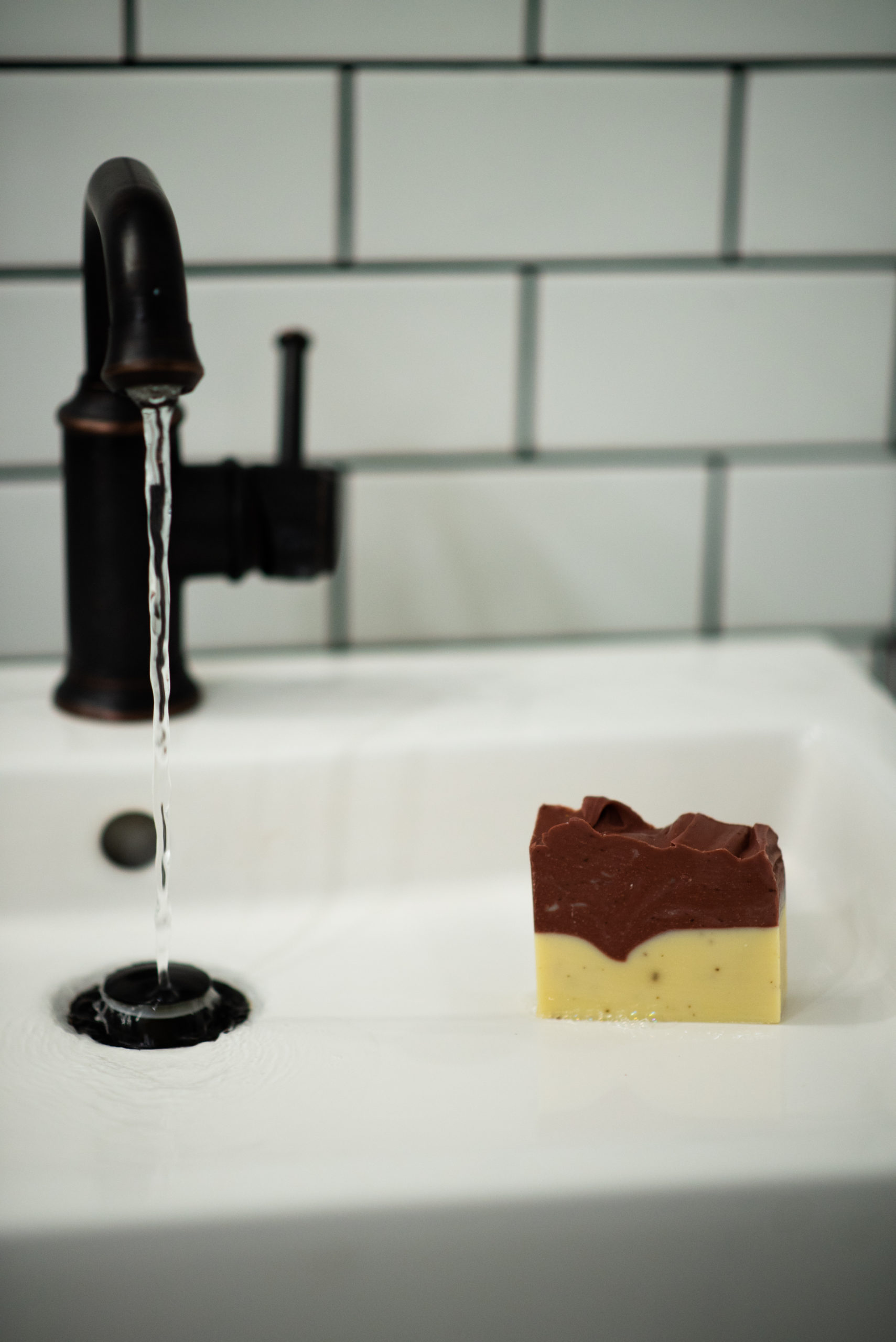 Hermetica Handmade Soap by Parousia Perfumes Sink