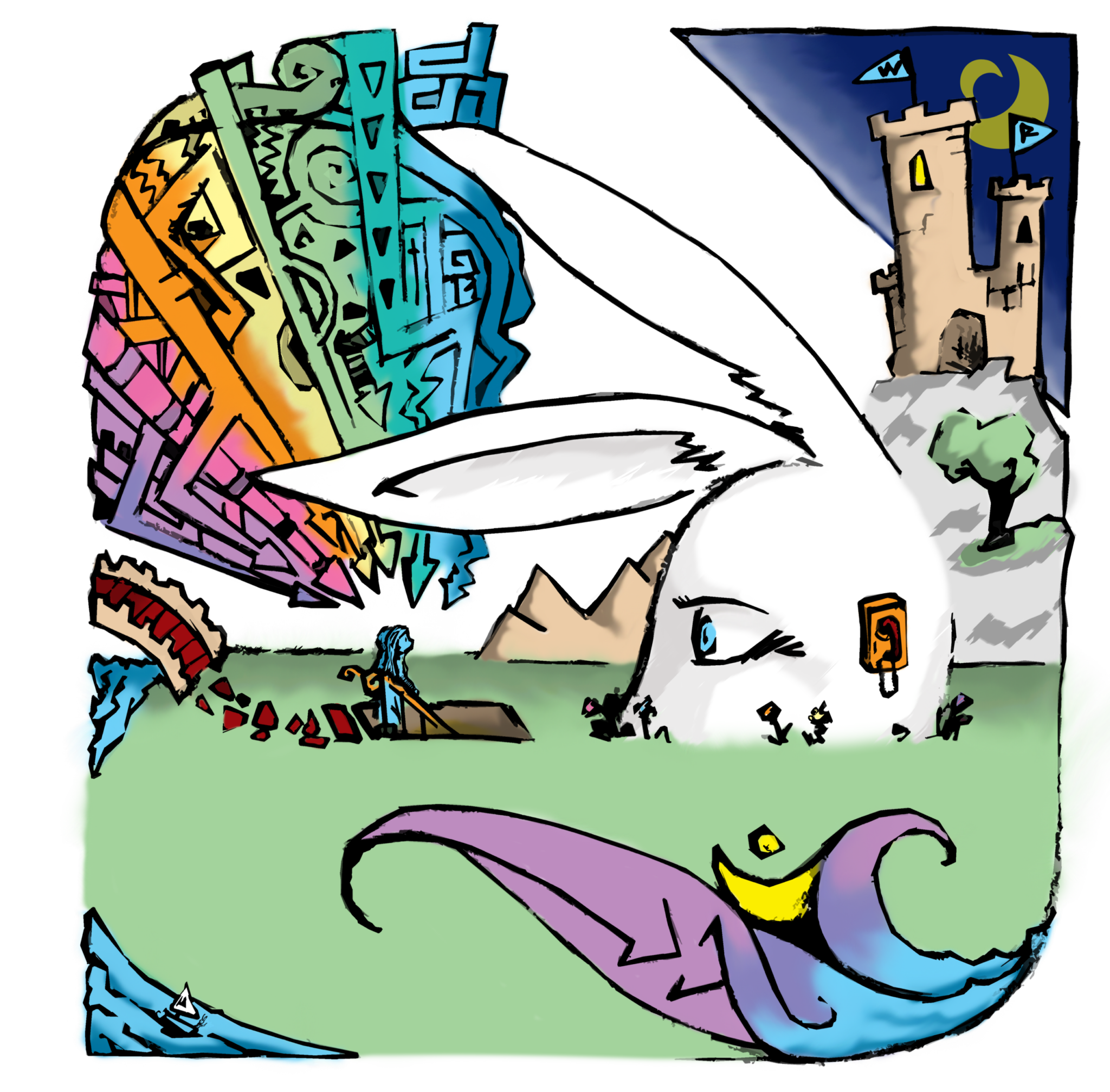 White Rabbit Artwork Parousia Perfumees