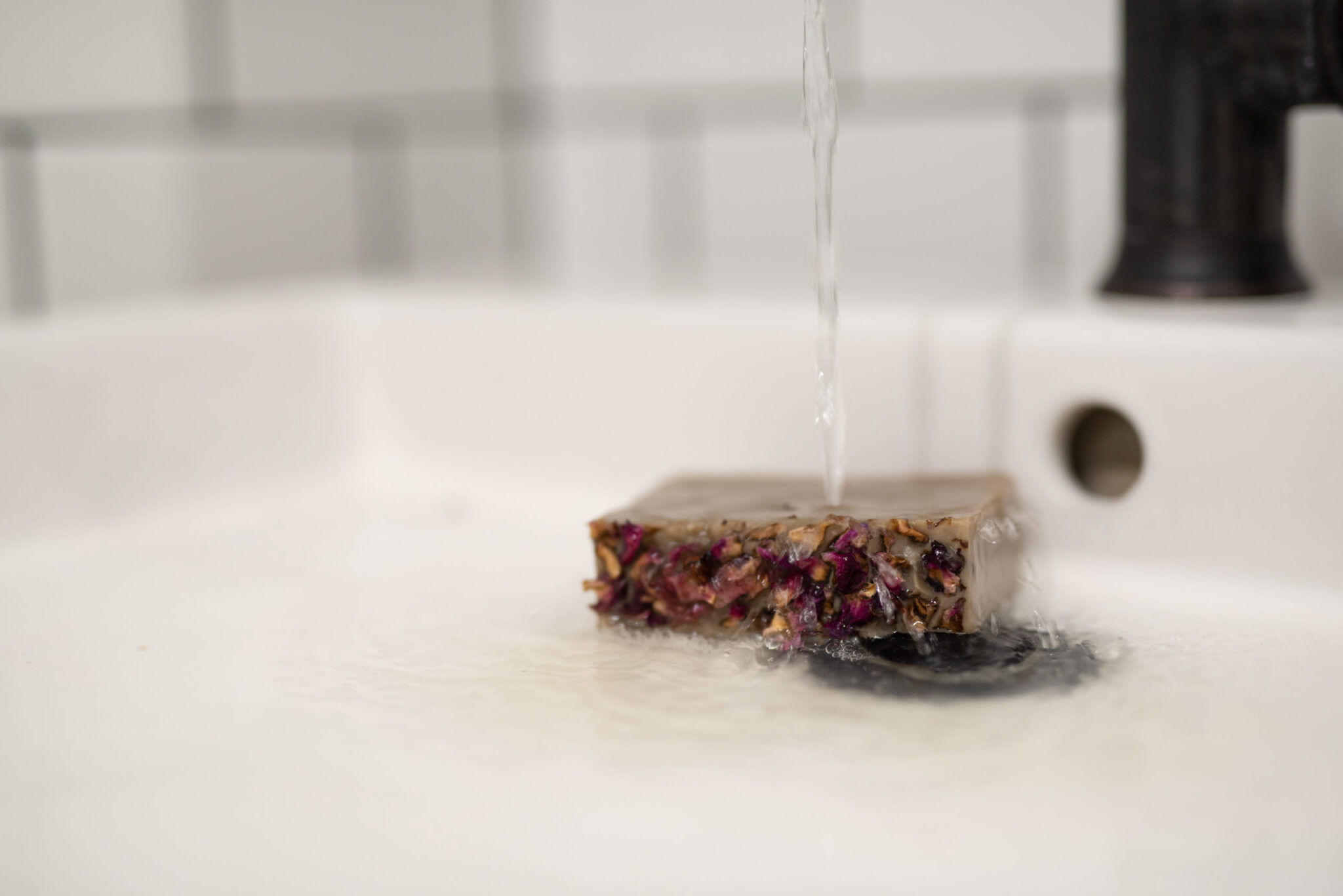 Rosewater and Dead Sea Mud Limited Edition Soap by Old Factory Soap Company