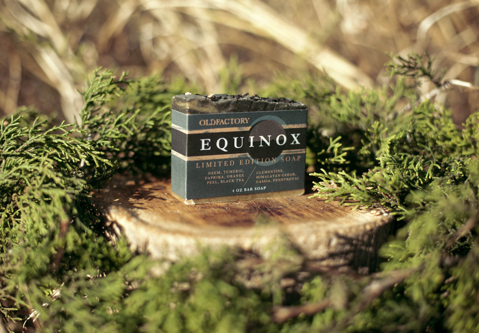 Equinox Limited Edition Soap Label Old Factory Soap
