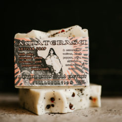 Limited Edition Amaterasu Soap collaboration with Ritual Union Austin and Old Factory Soap Austin Texas Herbalist
