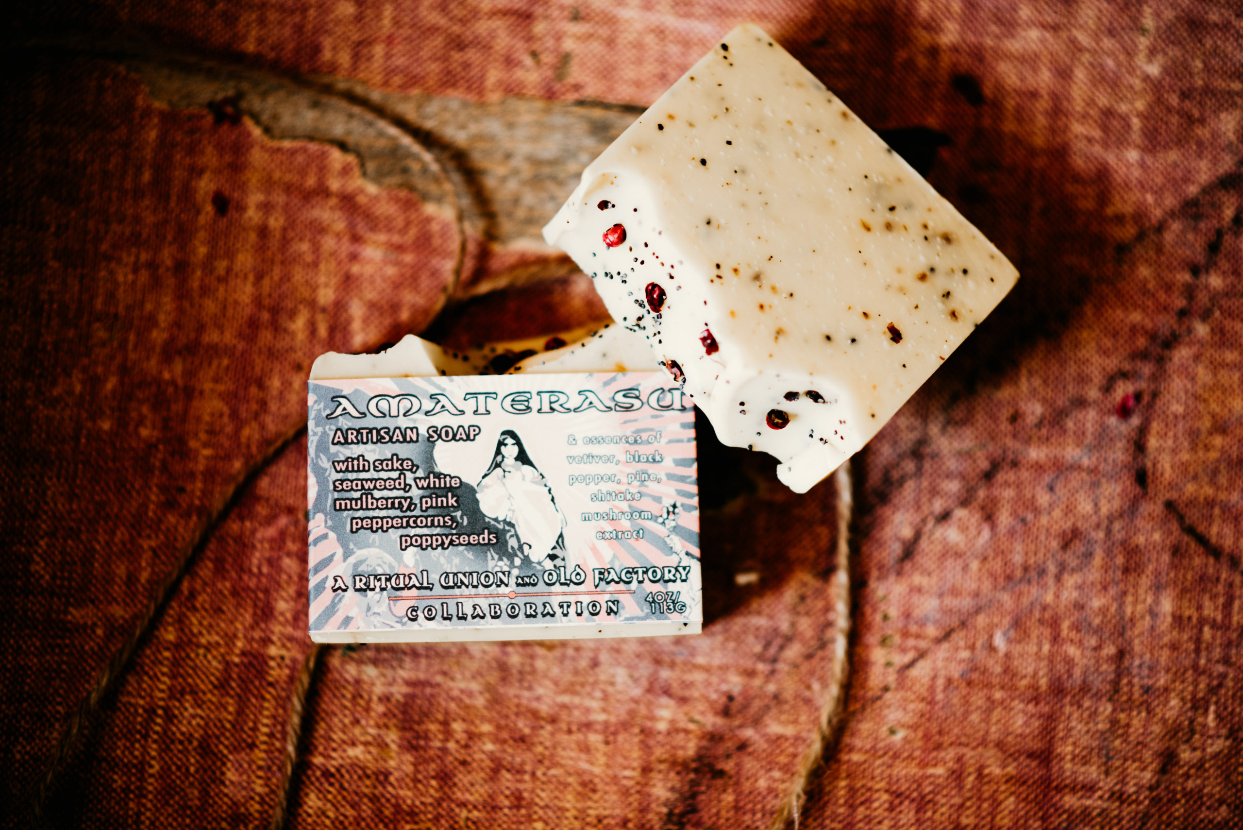 Custom Soap Collaboration Old Factory Soap and Ritual Union Herbalist Austin Texas