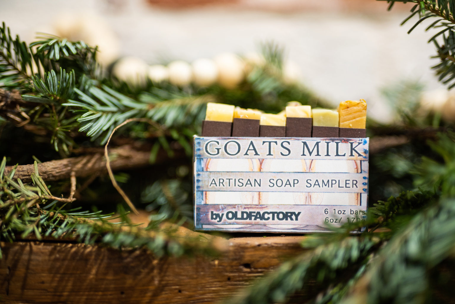 Goats MIlk Soap Sampler Holiday 2019 Old Factory Soap