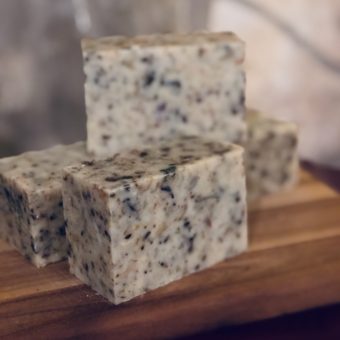 Milled Herbal Confetti Soap Old Factory Soap