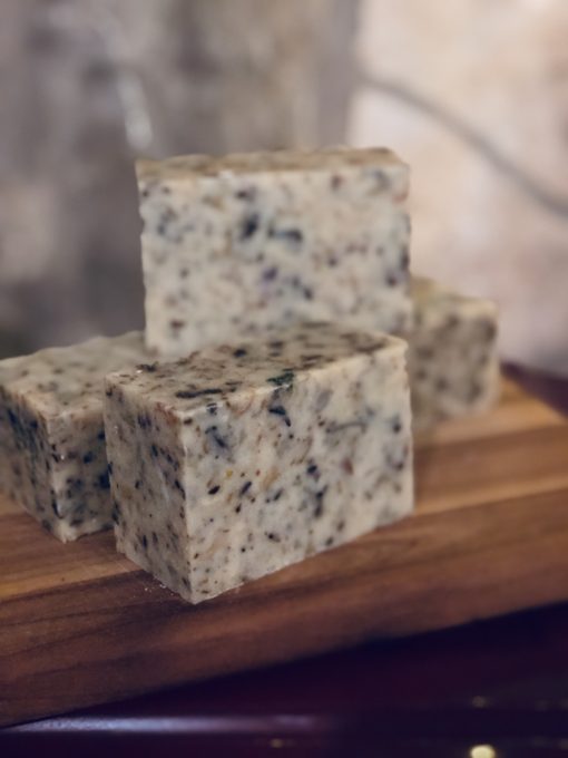 Milled Herbal Confetti Soap Old Factory Soap