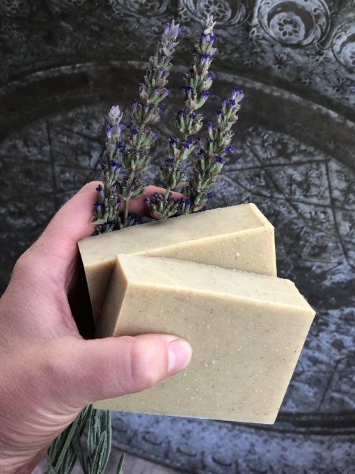 Lavender Neem Benzoin Limited Edition Olive Oil Soap by Old Factory Soap