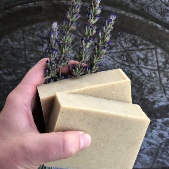 Lavender Neem Benzoin Limited Edition Olive Oil Soap by Old Factory Soap