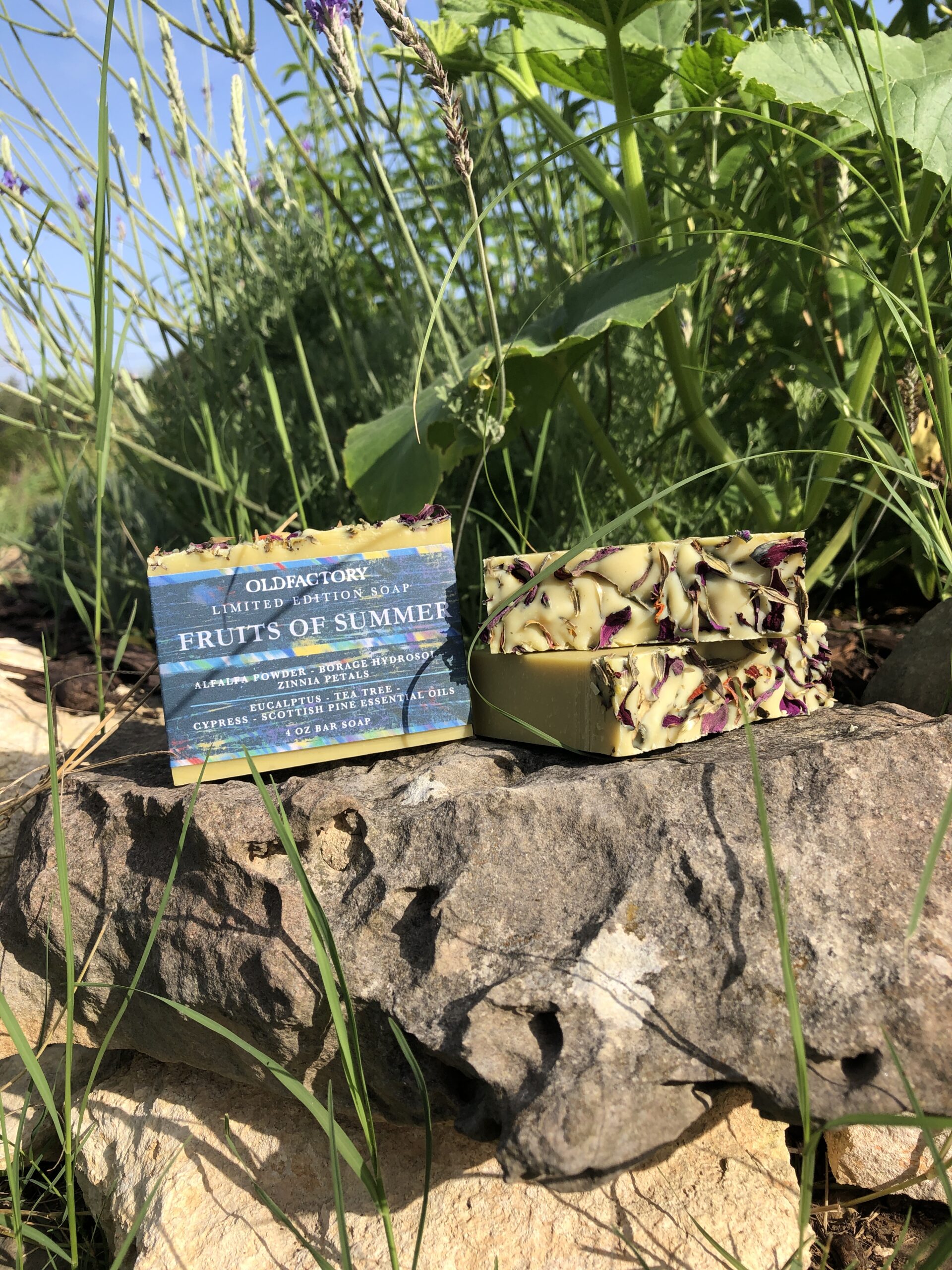 Fruits of Summer Limited Edition Organic Soap Blanco Texas