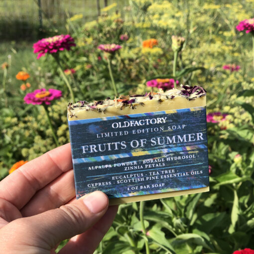 Limited Edition Fruits of Summer Soap Old Factory Blanco Texas