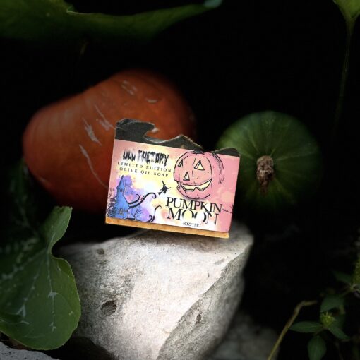 Limited Edition Pumpkin Moon Soap by Old Factory Soap
