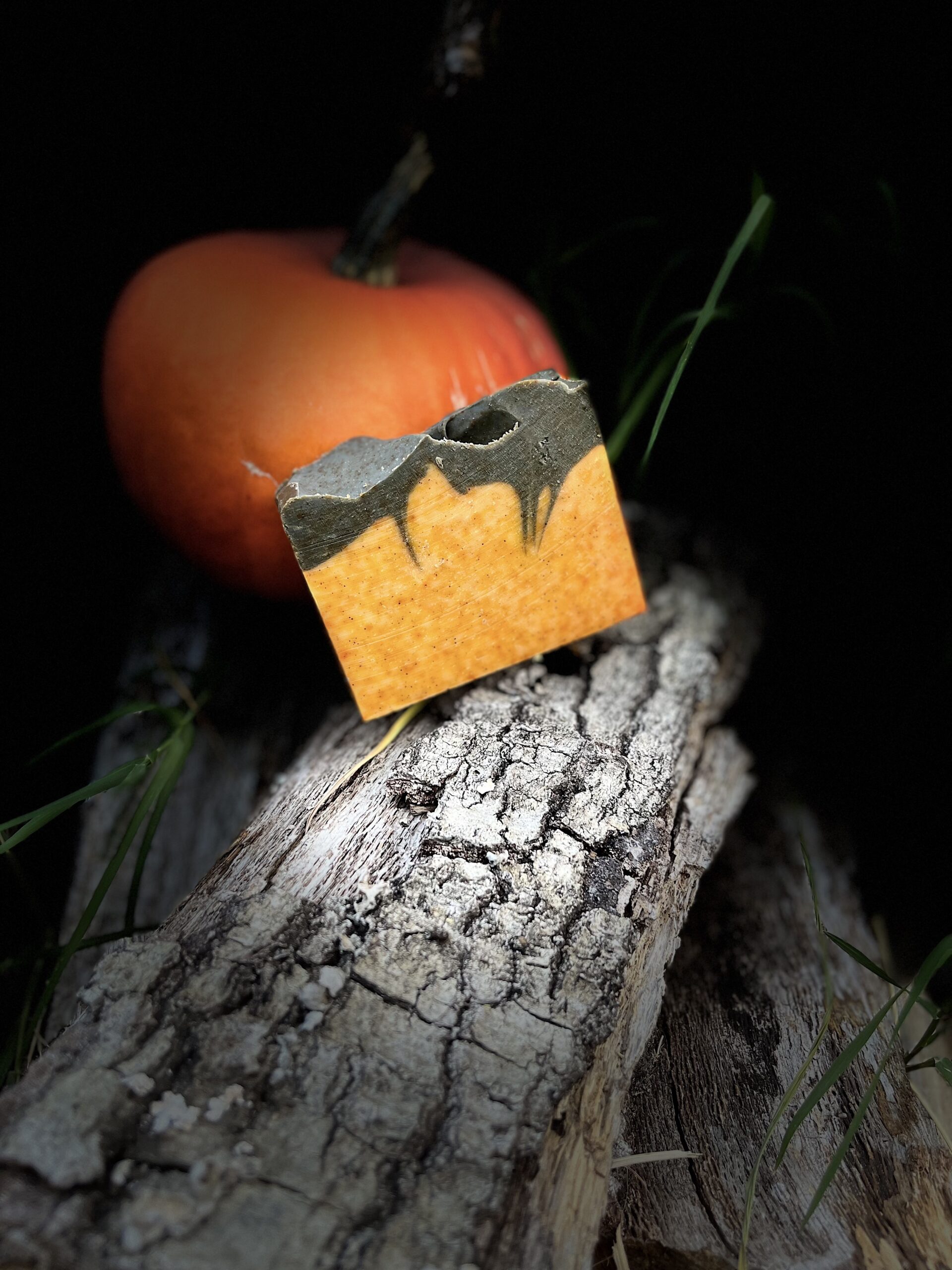 Limited Edition Pumpkin Moon Soap by Old Factory Soap