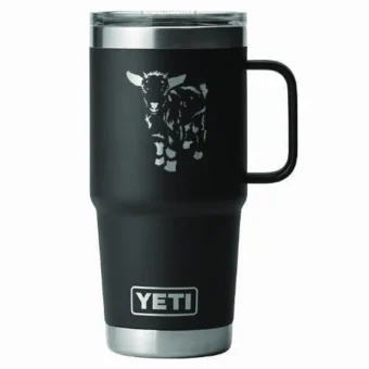 Old Factory Soap Travel MUG Yeti with logo and goat
