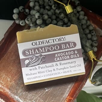Organic shampoo bar old factory soap hot springs north carolina featuring organic avocado oil and organic castor oil